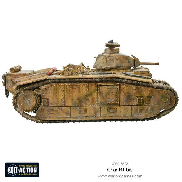 Bolt Action Char B1 bis Tank Warlord Games