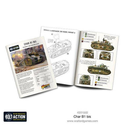 Bolt Action Char B1 bis Tank Warlord Games