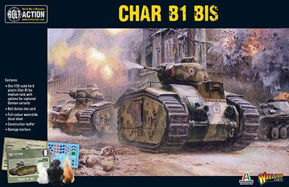 Bolt Action Char B1 bis Tank Warlord Games