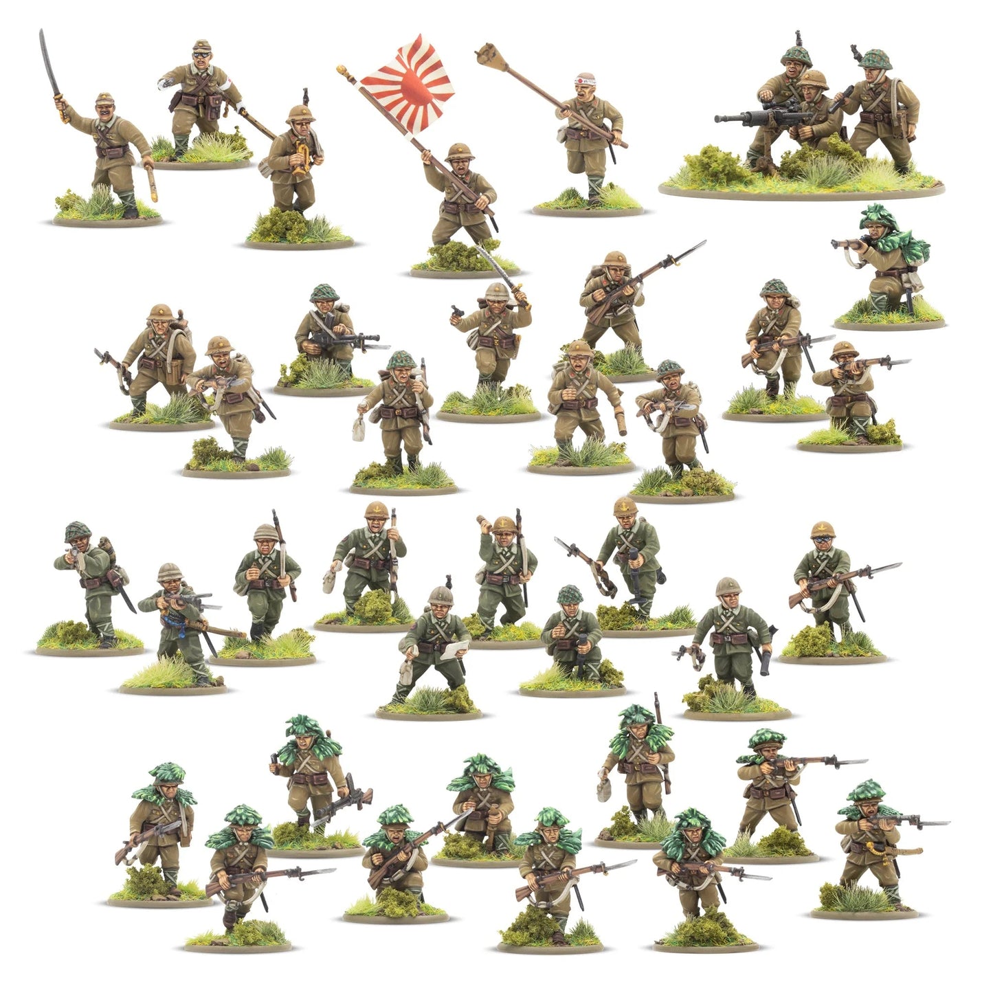 Bolt Action Japanese Infantry Platoon Warlord Games