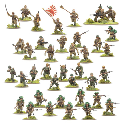 Bolt Action Japanese Infantry Platoon Warlord Games