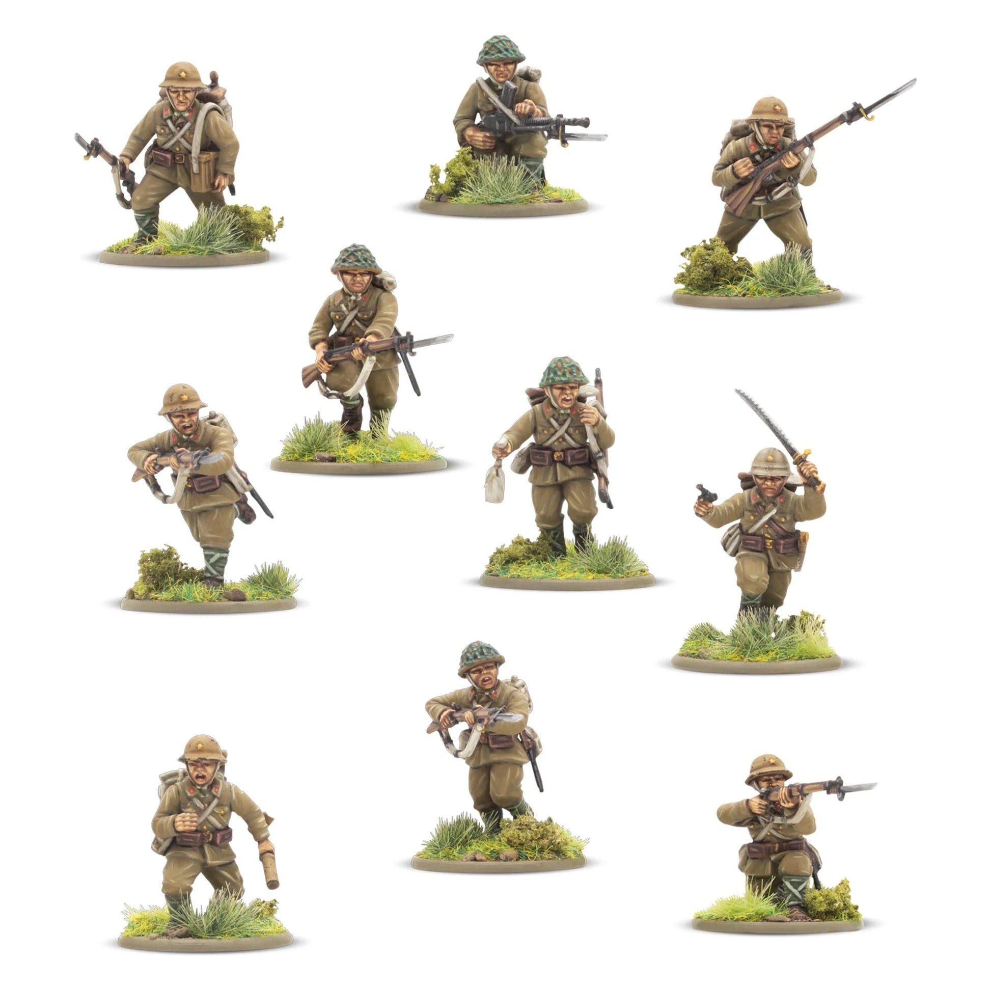 Bolt Action Japanese Infantry Platoon Warlord Games