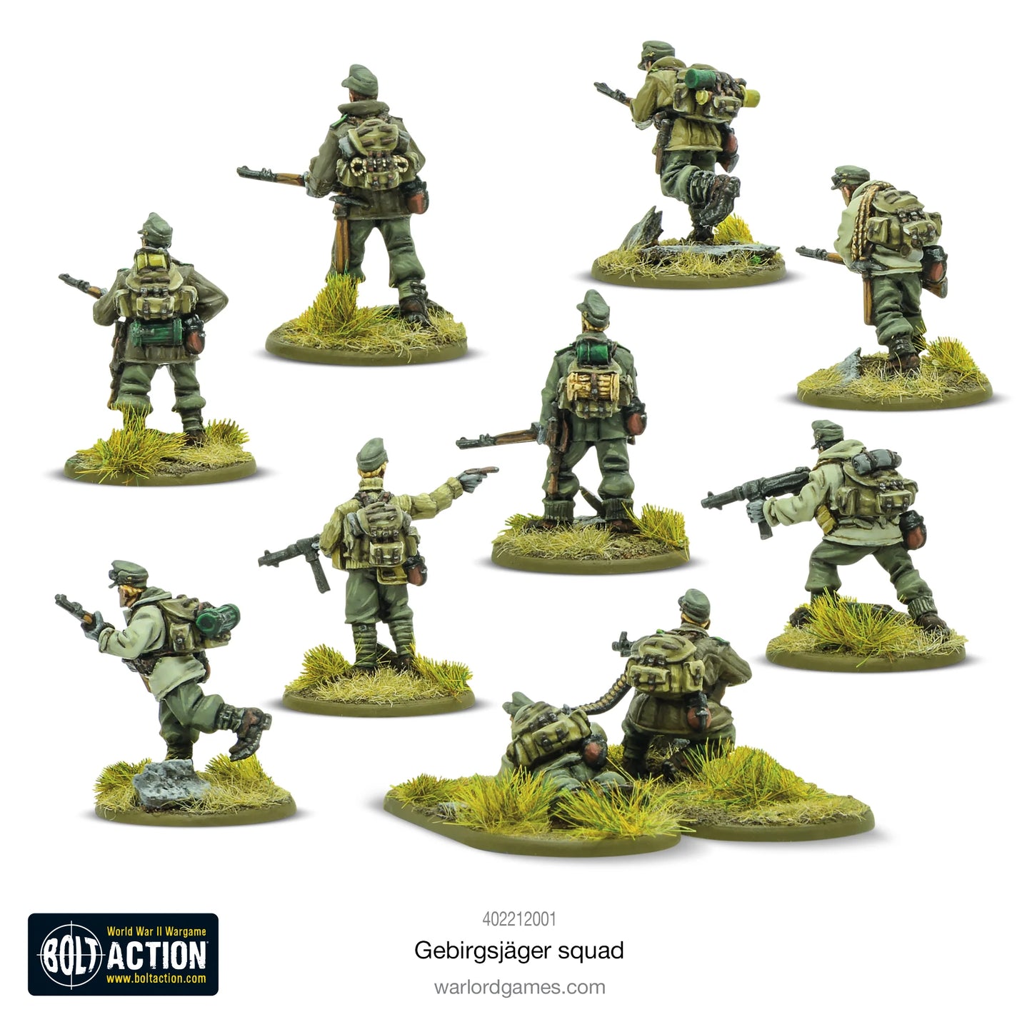 Bolt Action: Gebirgsjager Squad