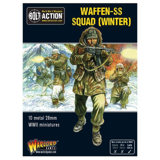 Bolt Action Waffen-SS Squad (Winter) Warlord Games