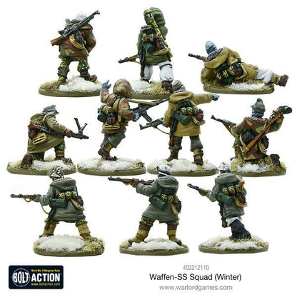 Bolt Action Waffen-SS Squad (Winter) Warlord Games