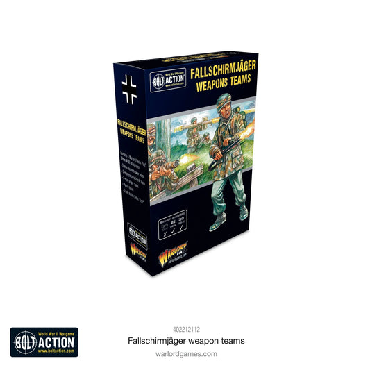 Bolt Action Fallschirmjager Weapons Team Warlord Games