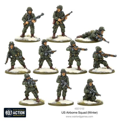 Bolt Action US Airborne Squad (Winter) Warlord Games