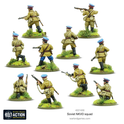 Bolt Action Soviet NKVD Squad Warlord Games