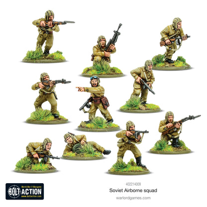 Bolt Action Soviet Airborne Squad Warlord Games