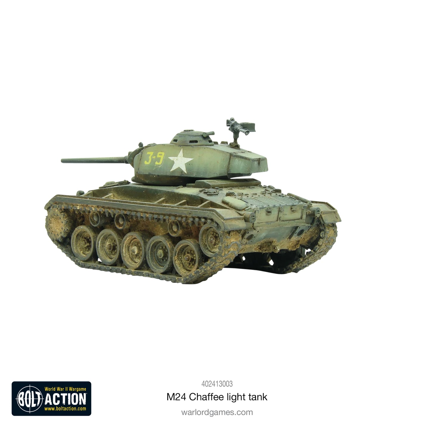 Warlord Games Bolt Action M24 Chaffee Light Tank 28mm