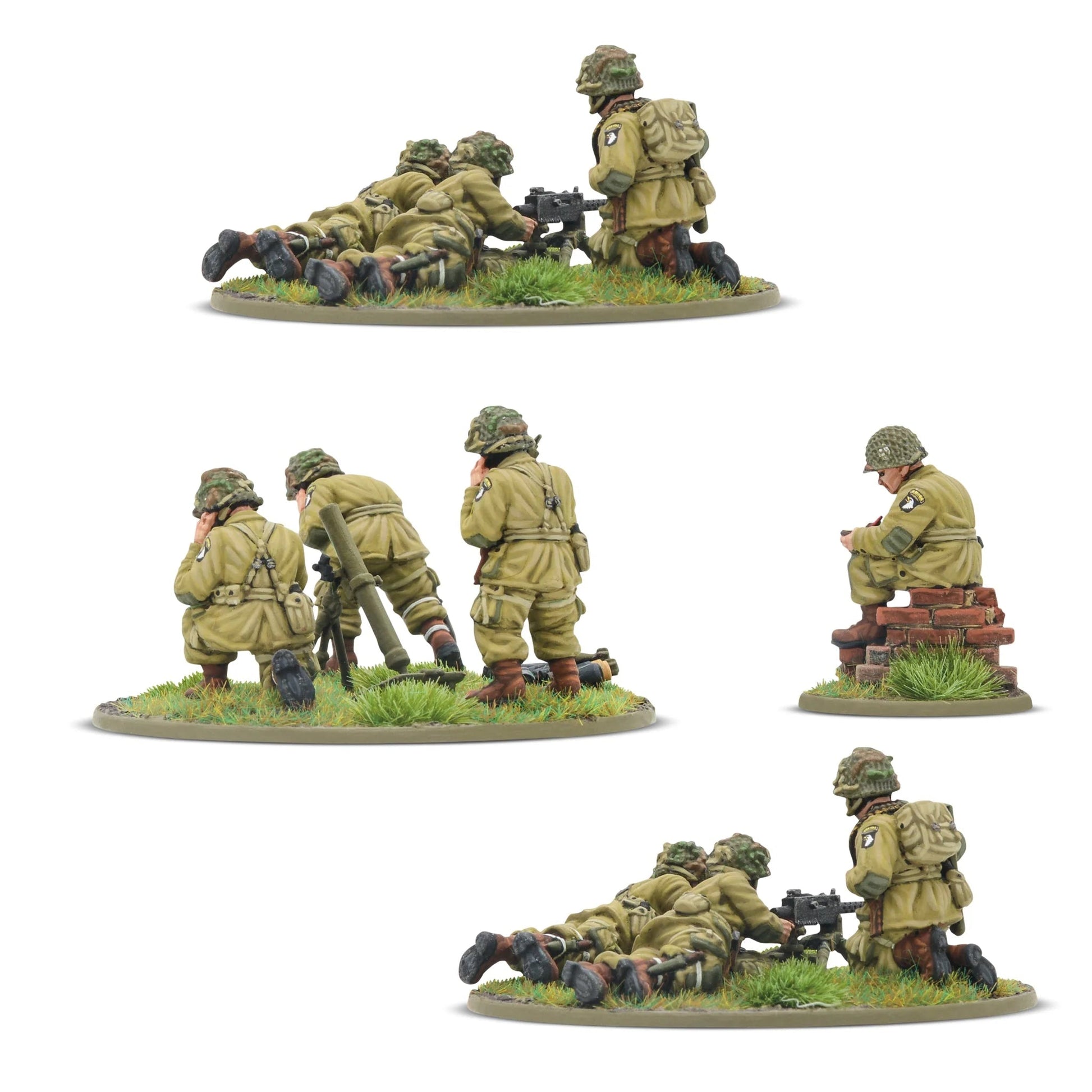 Bolt Action US Airborne (D-Day) Heavy Weapons Platoon Warlord Games