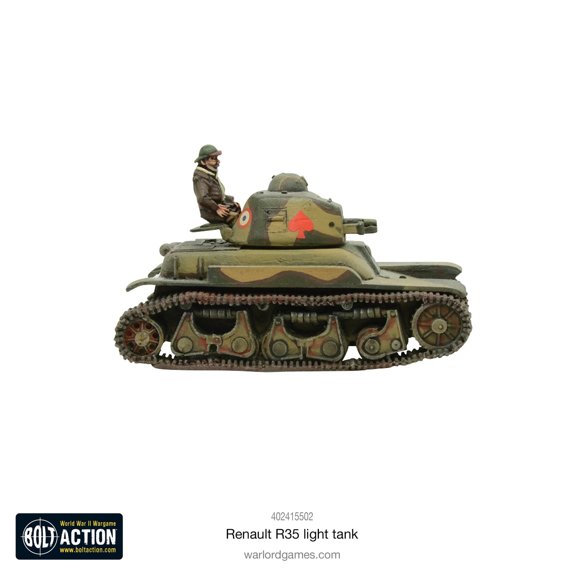 Bolt Action Renault R35 Tank Warlord Games