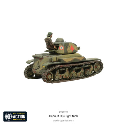 Bolt Action Renault R35 Tank Warlord Games