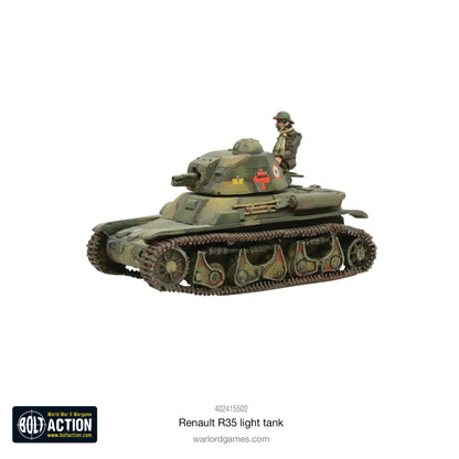 Bolt Action Renault R35 Tank Warlord Games