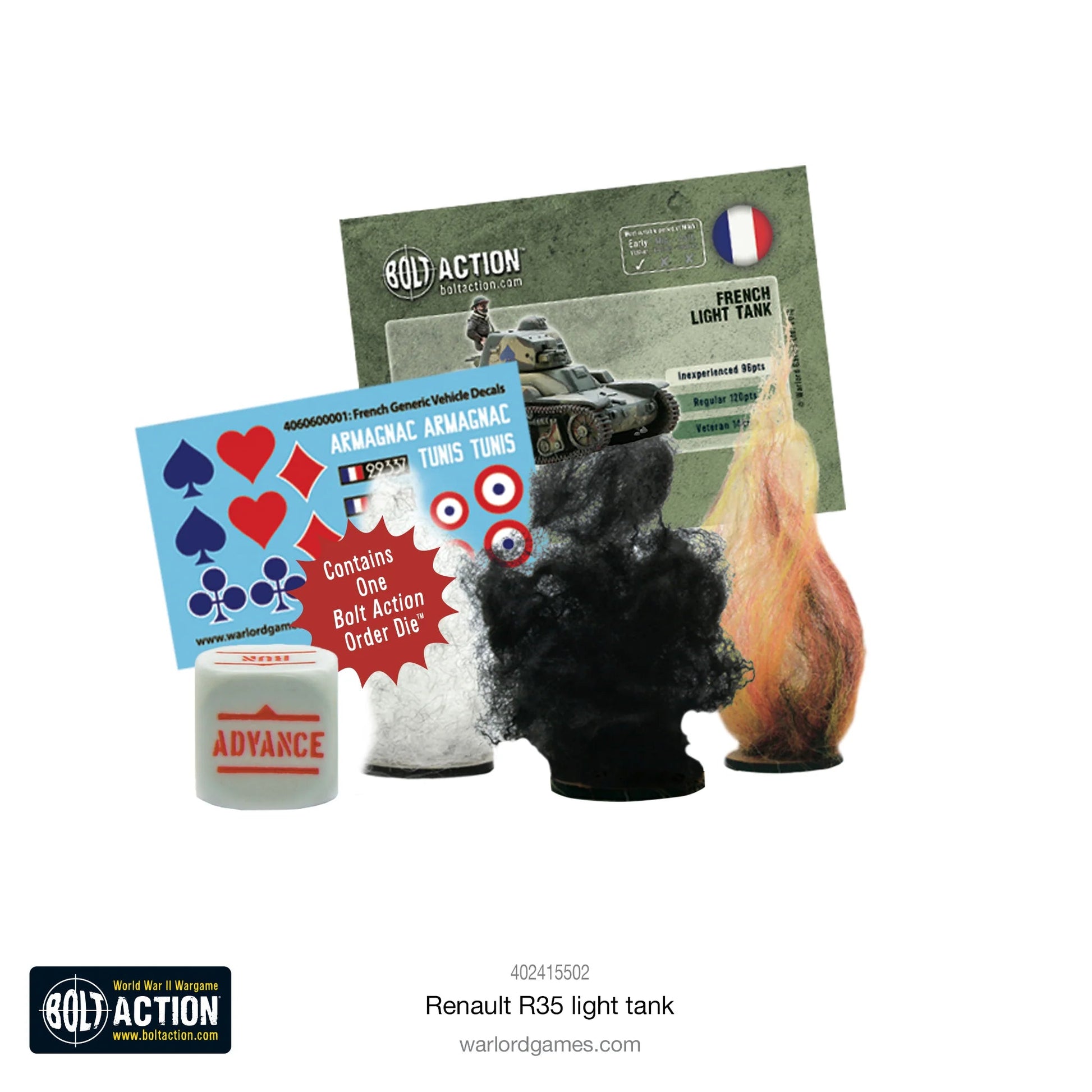 Bolt Action Renault R35 Tank Warlord Games