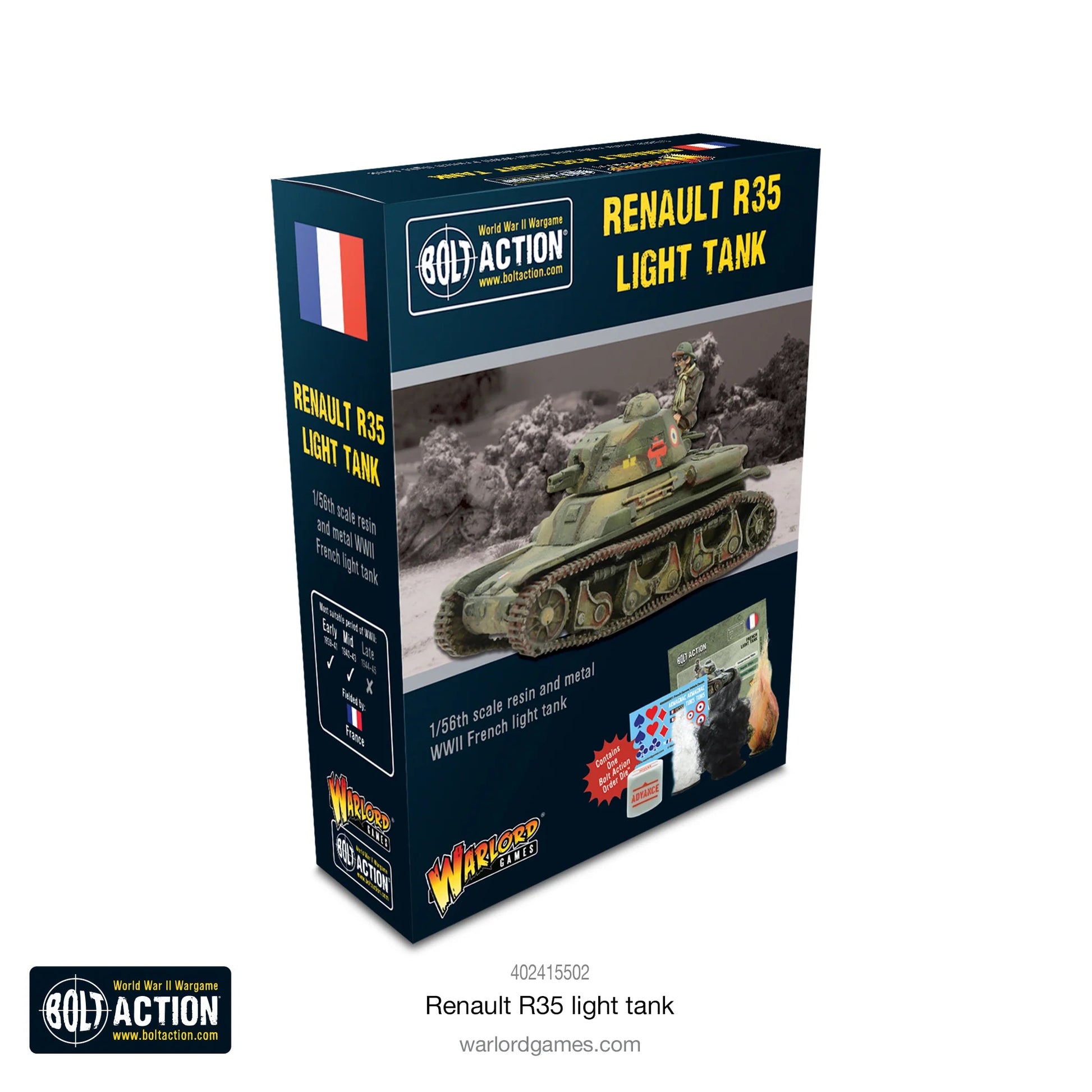 Bolt Action Renault R35 Tank Warlord Games