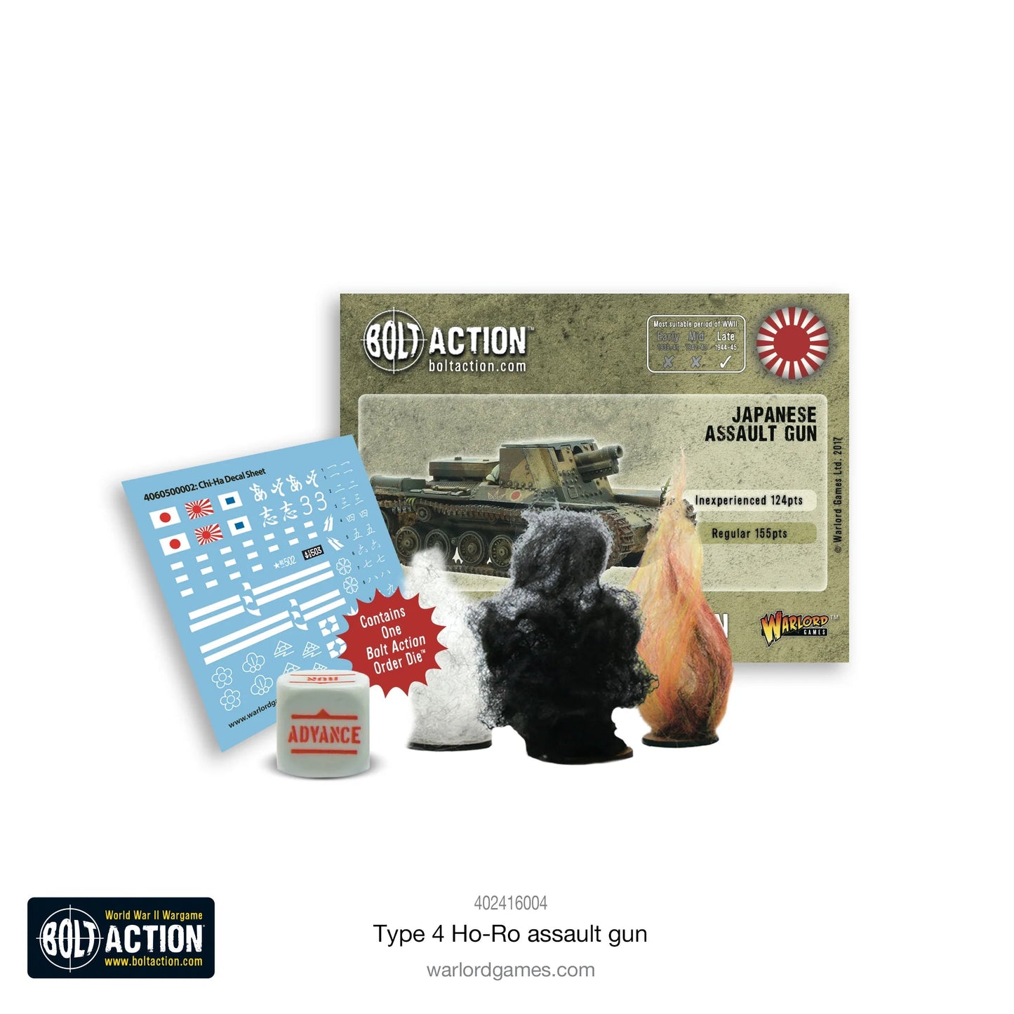 Bolt Action Japanese Type 4 Ho-Ro Self-Propelled Gun Warlord Games