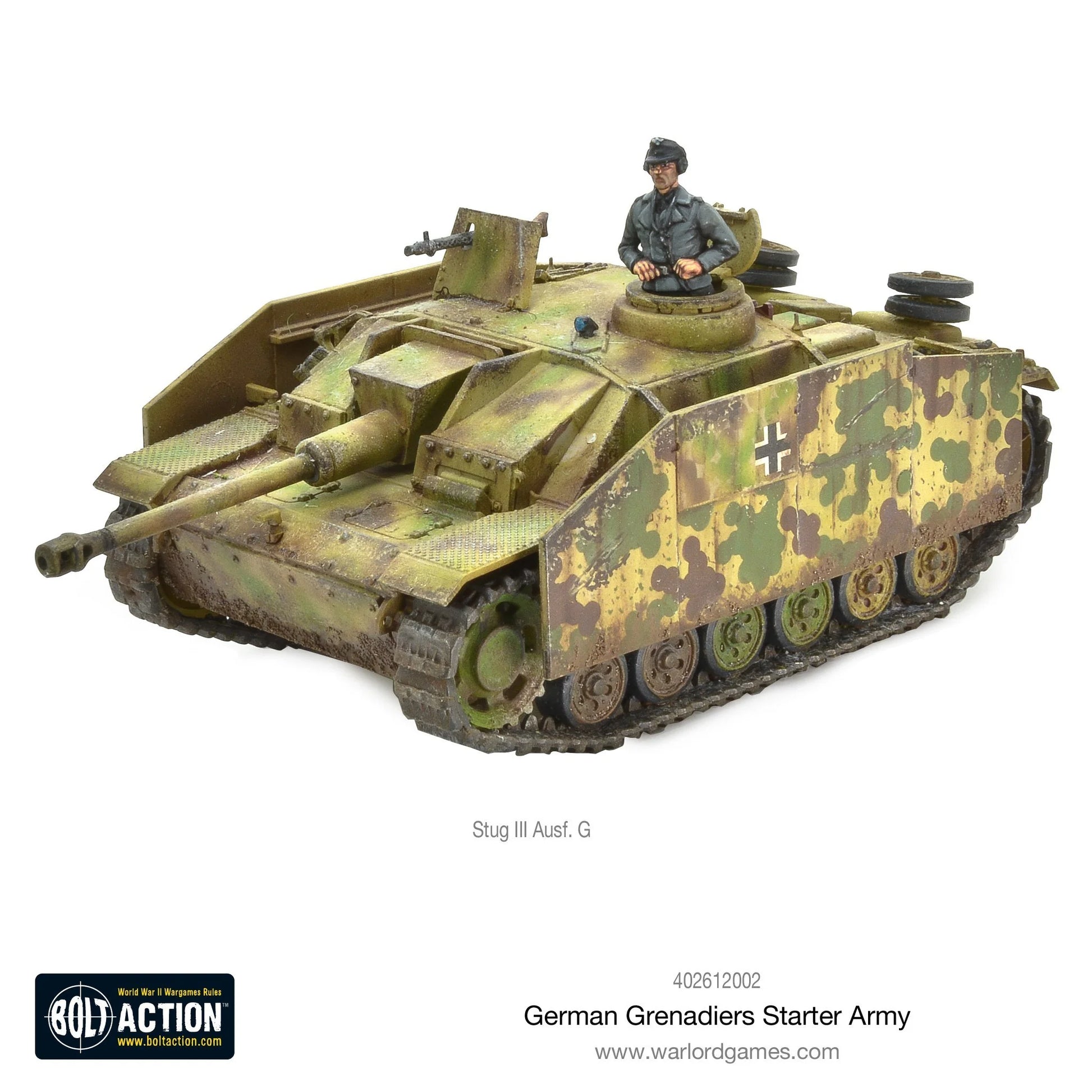 28mm German StuG III Tank Destroyer for Bolt Action tabletop wargame