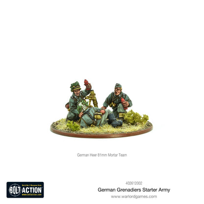 28mm Bolt Action German Medium Mortar Team