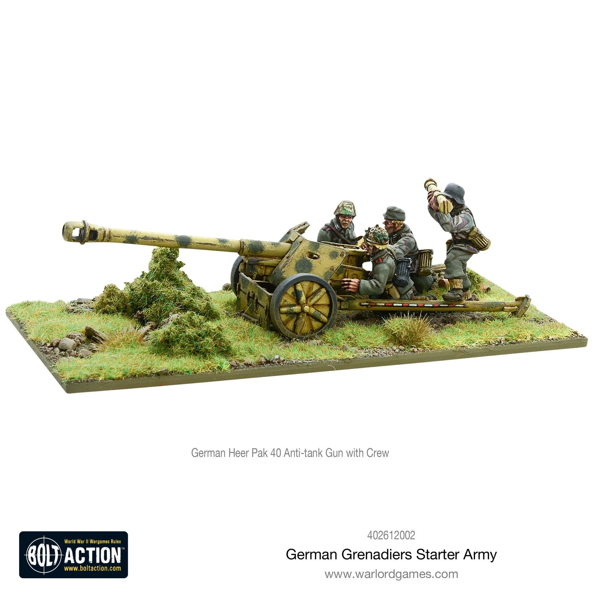 28mm German Pak 40 AT-Gun