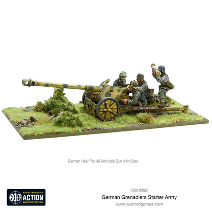 28mm German Pak 40 AT-Gun