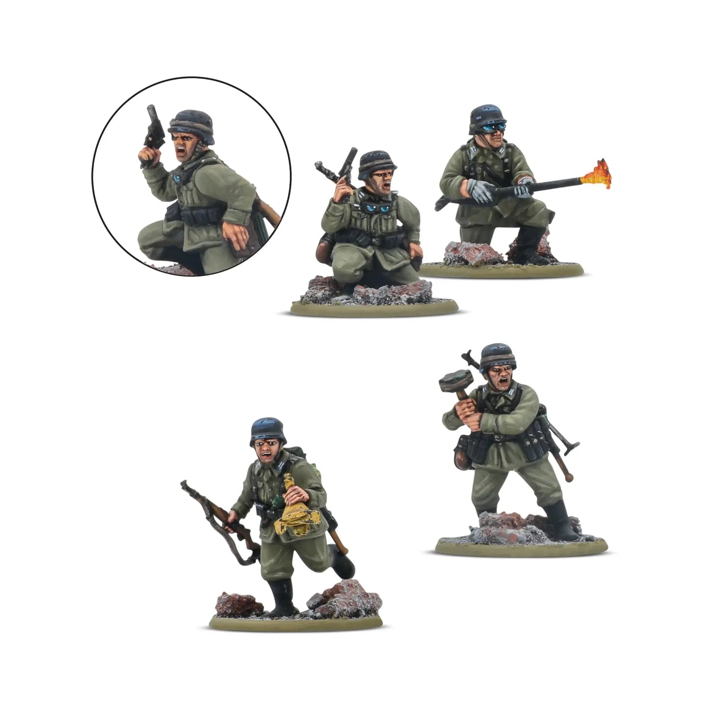 Bolt Action Rattenkrieg German Veteran Infantry Starter Army Warlord Games