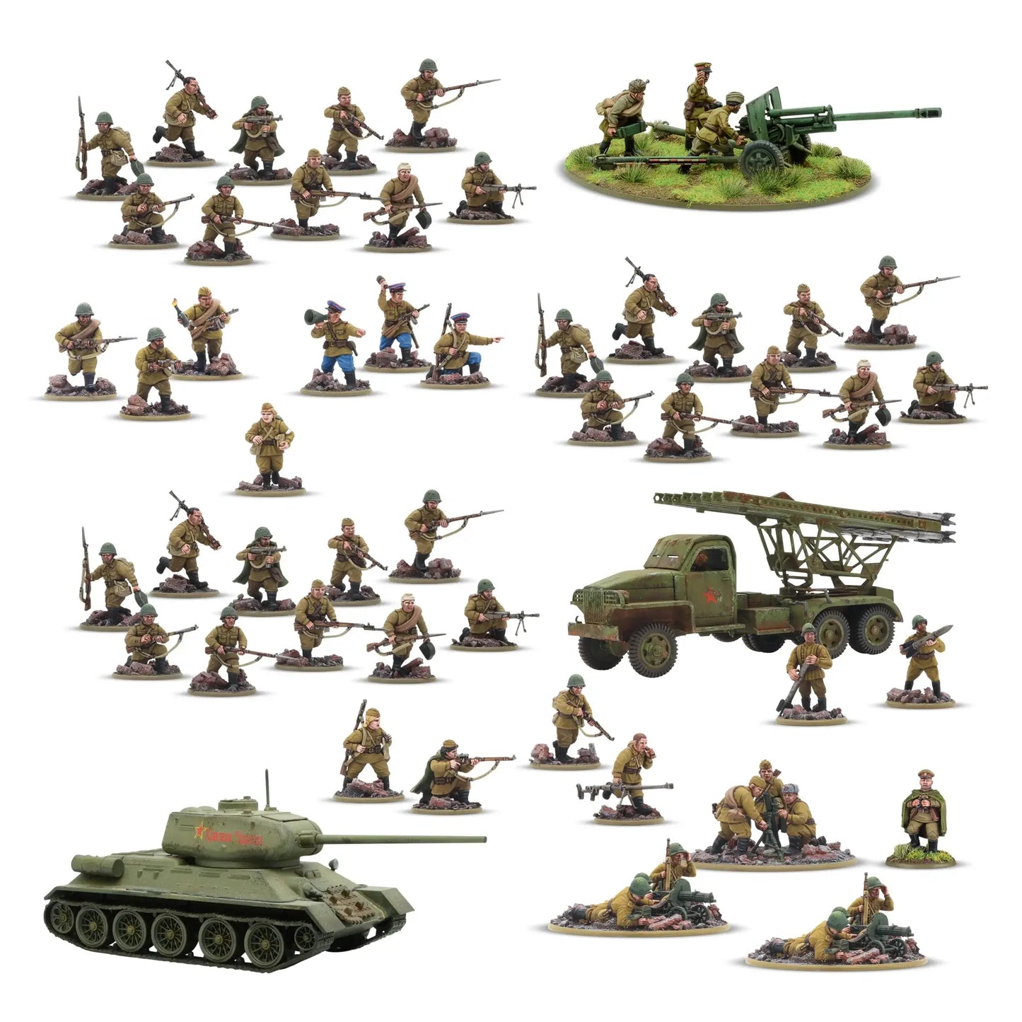 Bolt Action Forward to Berlin! - Soviet Army 1943-45 Starter Army Warlord Games