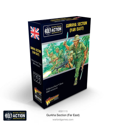 Bolt Action Gurkha Section (Far East) Warlord Games