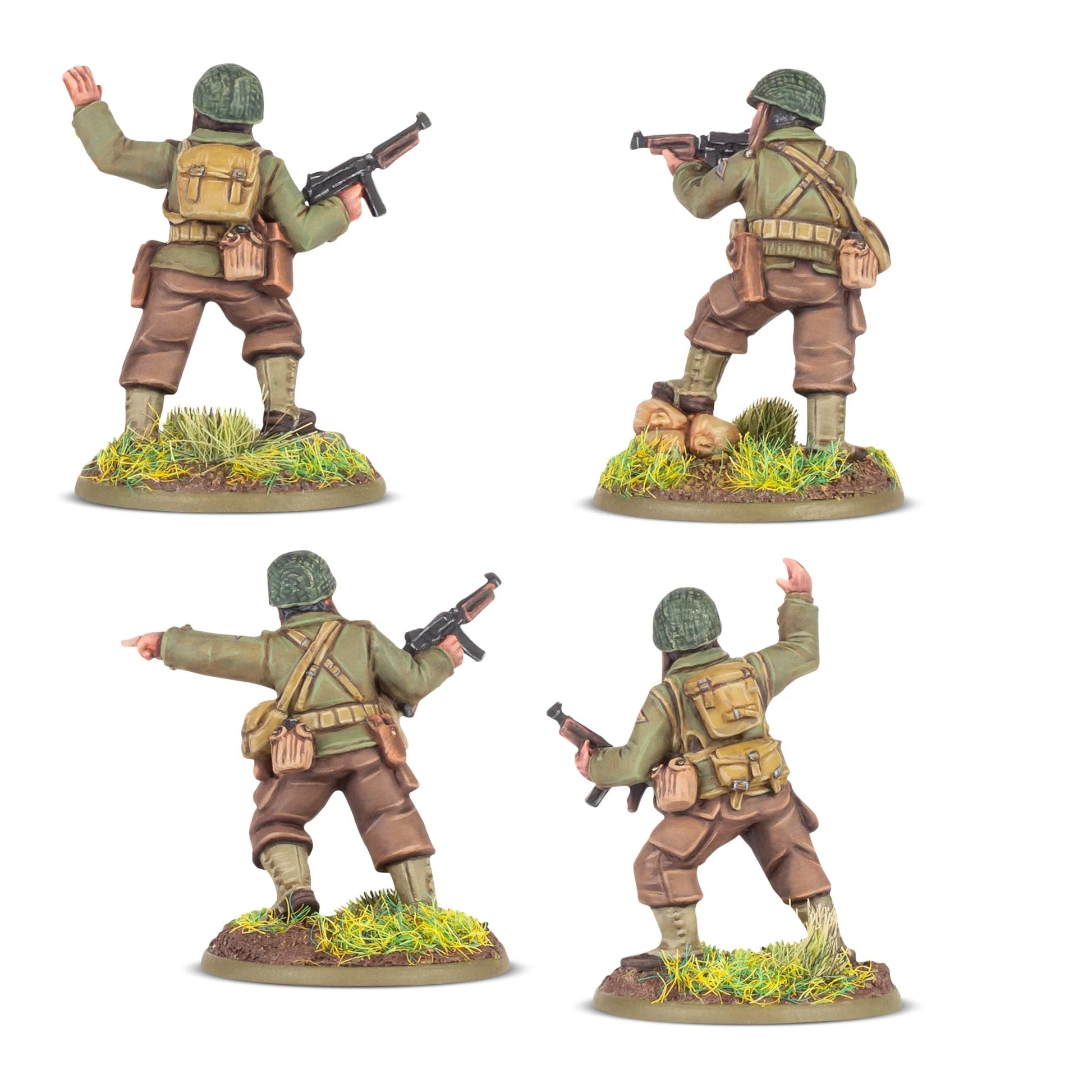 Bolt Action Rangers Platoon Commanders Warlord Games