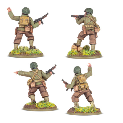 Bolt Action Rangers Platoon Commanders Warlord Games