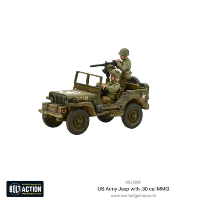 Bolt Action US Army Jeep w/ .30 Cal. MMG Warlord Games