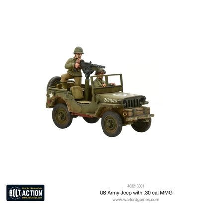 Bolt Action US Army Jeep w/ .30 Cal. MMG Warlord Games