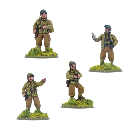 Bolt Action US Army Platoon Commanders Warlord Games