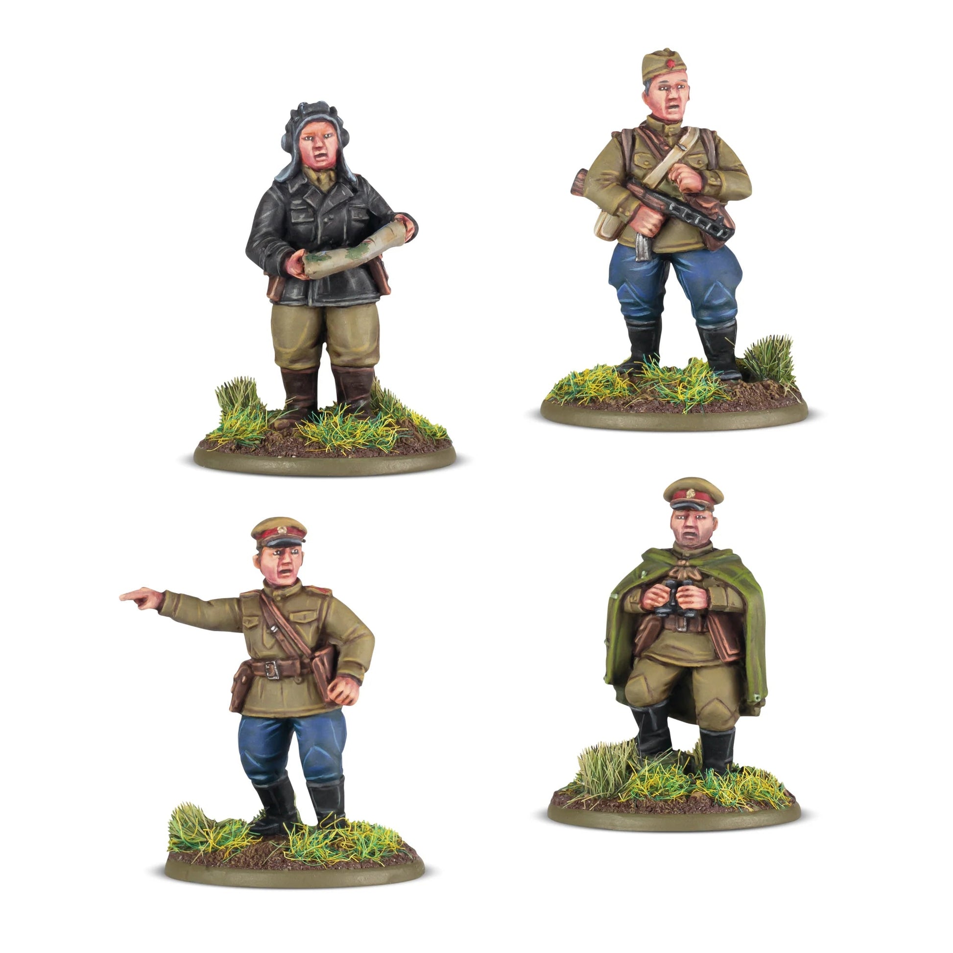 Bolt Action Soviet Platoon Commanders Warlord Games