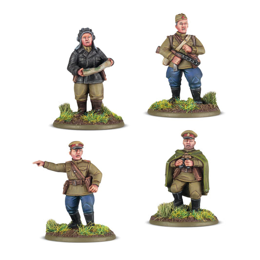 Bolt Action Soviet Platoon Commanders Warlord Games