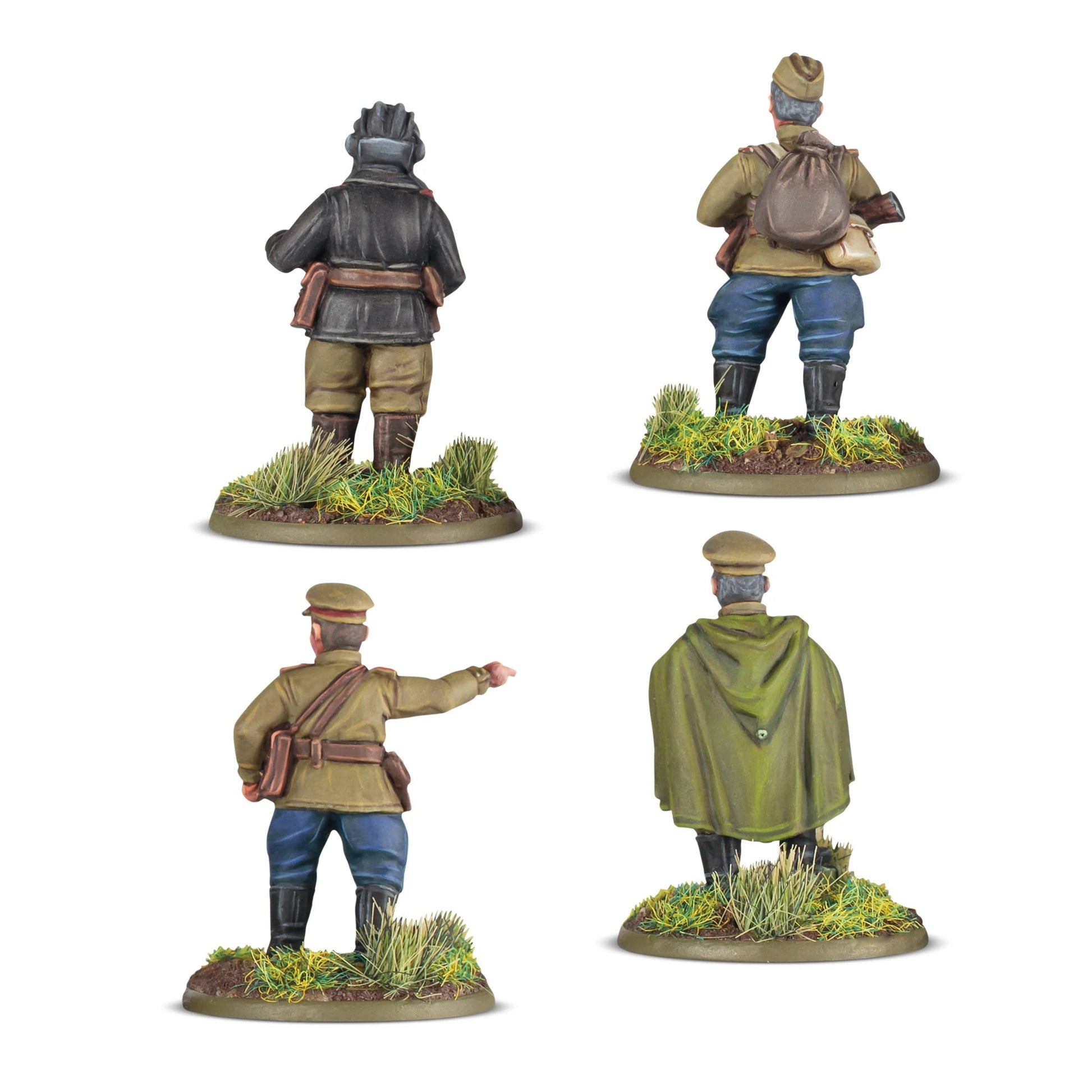 Bolt Action Soviet Platoon Commanders Warlord Games