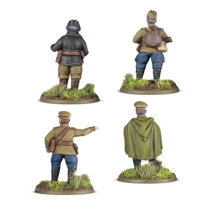 Bolt Action Soviet Platoon Commanders Warlord Games