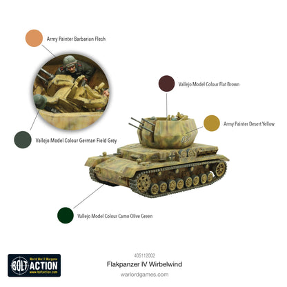 Bolt Action Flakpanzer IV Wirbelwind Warlord Games