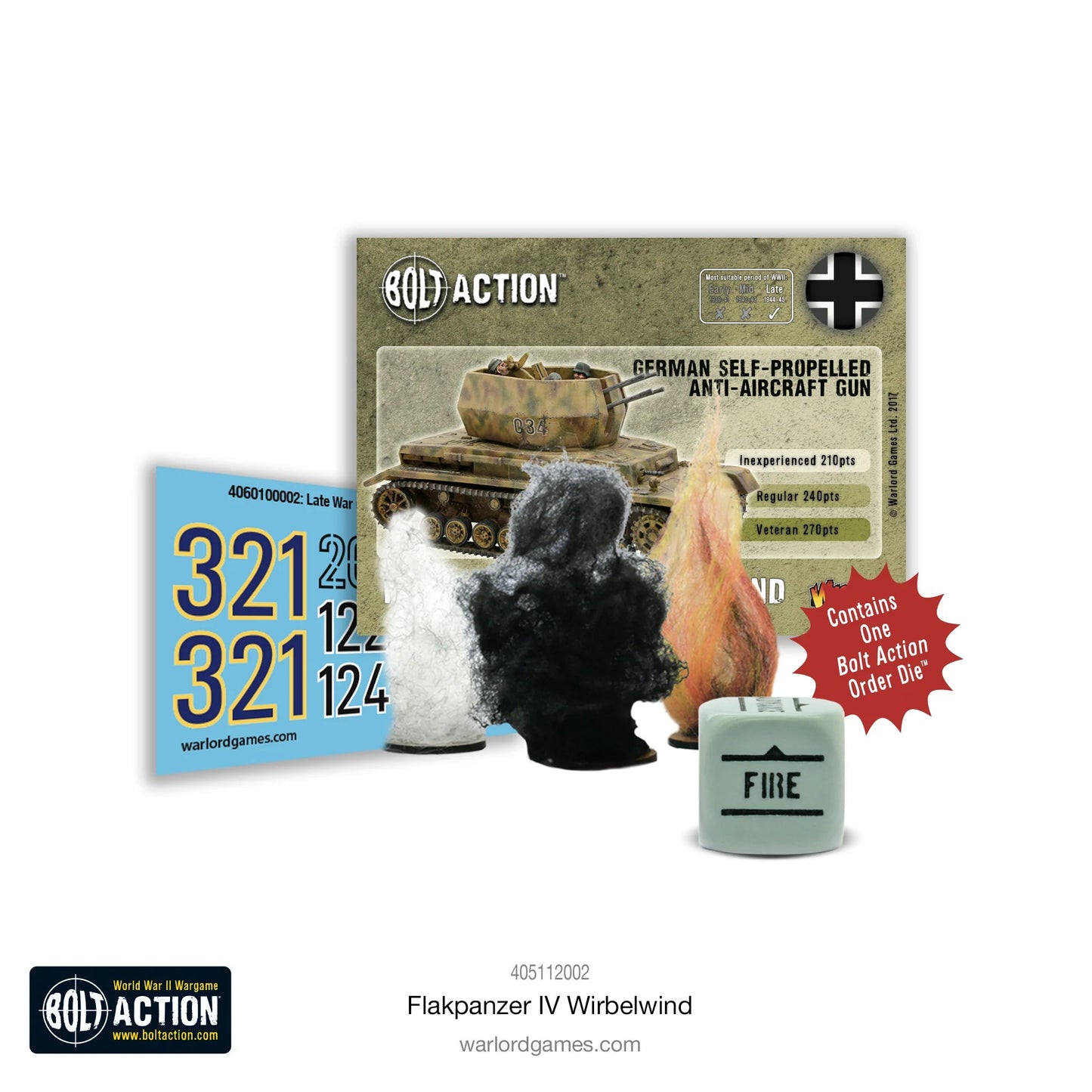 Bolt Action Flakpanzer IV Wirbelwind Warlord Games