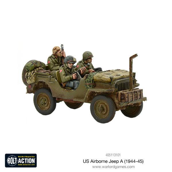 Bolt Action US Airborne Jeep (1944-45) Warlord Games