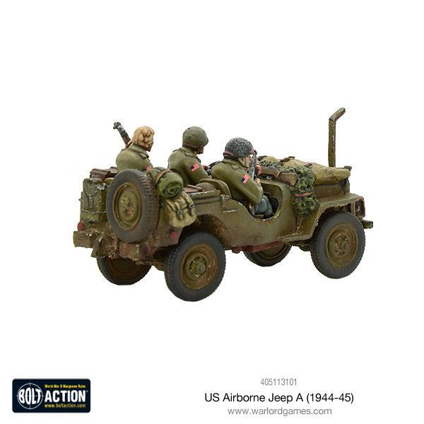 Bolt Action US Airborne Jeep (1944-45) Warlord Games