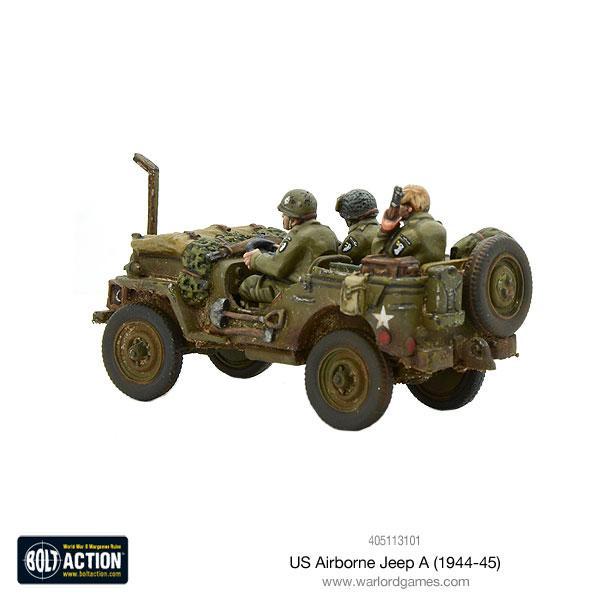 Bolt Action US Airborne Jeep (1944-45) Warlord Games