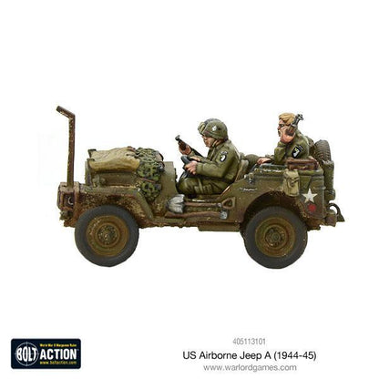 Bolt Action US Airborne Jeep (1944-45) Warlord Games