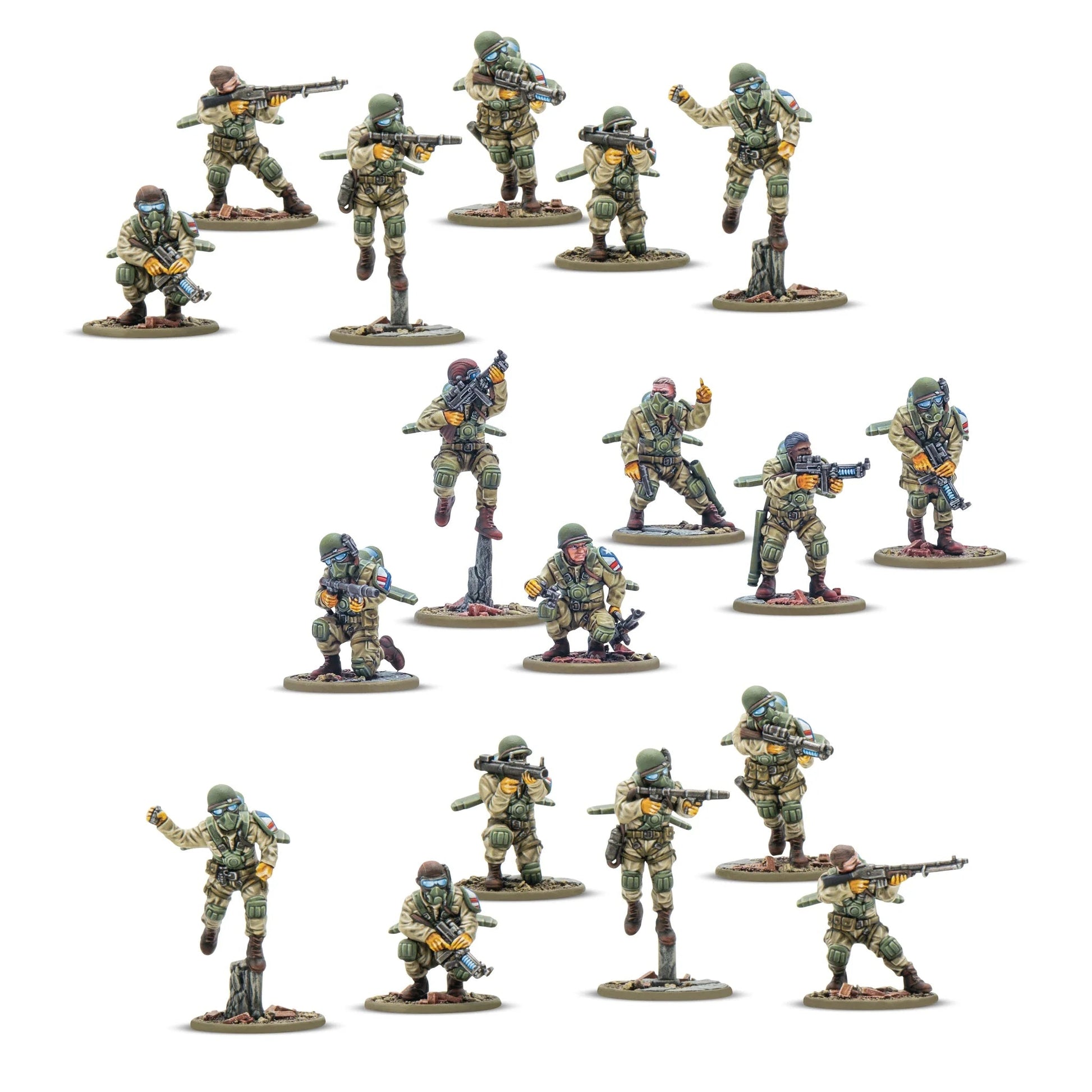 Konflikt '47 US Firefly Airborne Infantry Warlord Games
