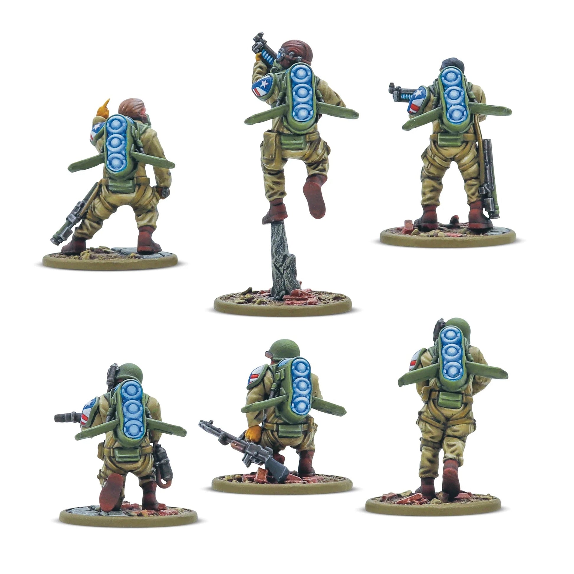 Konflikt '47 US Firefly Airborne Infantry Warlord Games