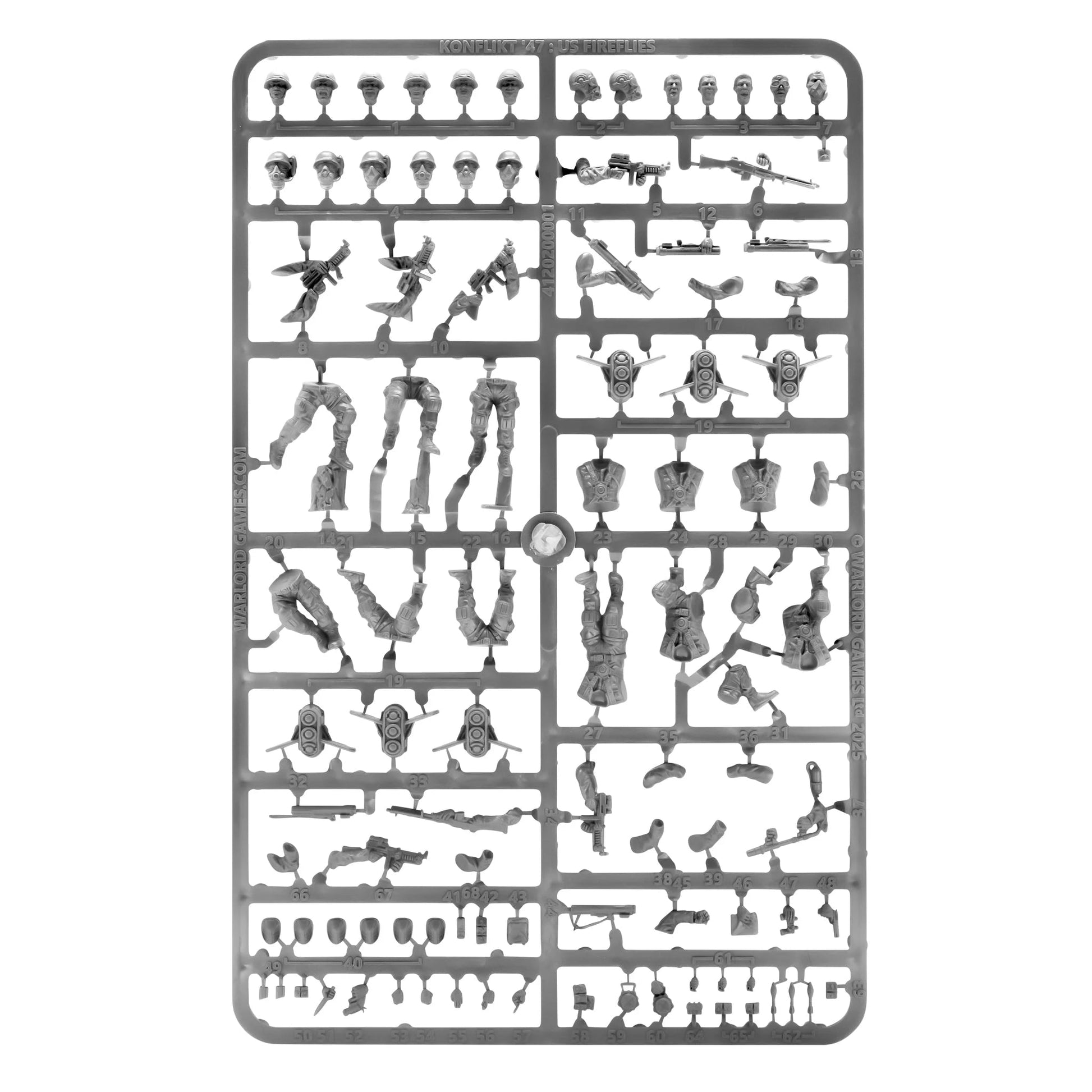 Konflikt '47 US Firefly Airborne Infantry Warlord Games