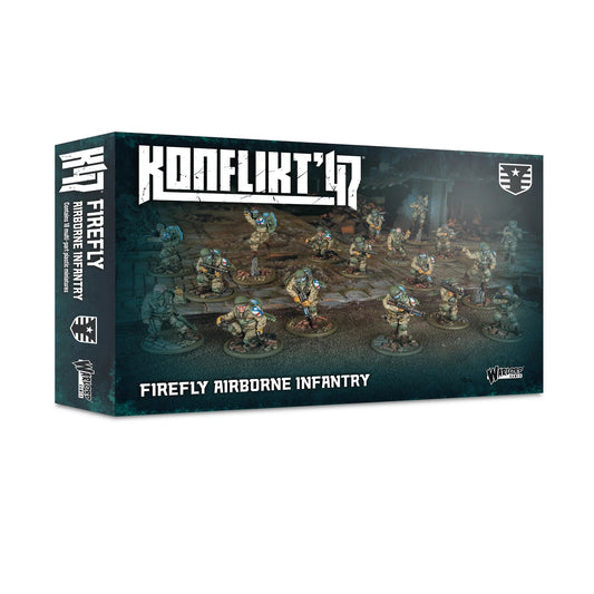 Konflikt '47 US Firefly Airborne Infantry Warlord Games
