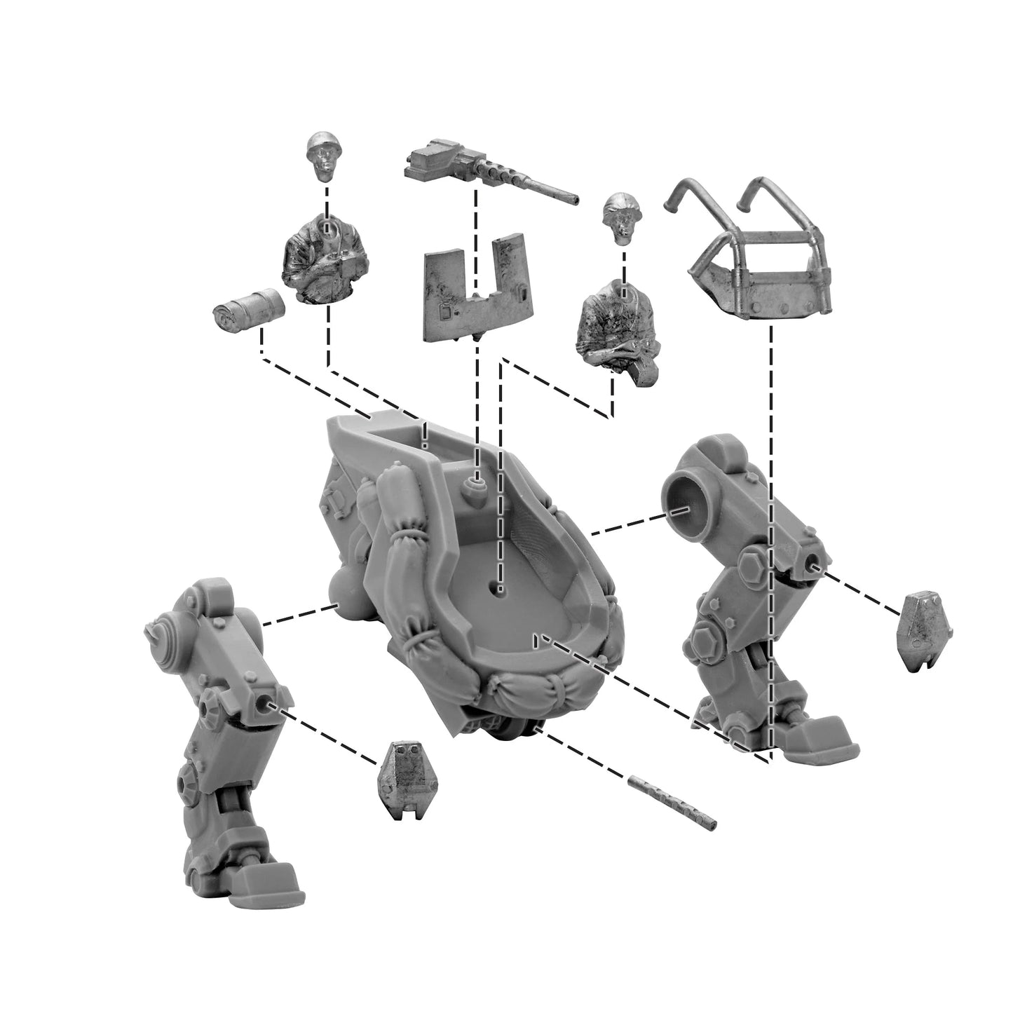 M3A2 Pondskater Scout Walker Instructions