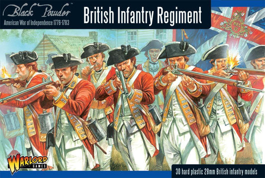 Cipolla Hobbies - Warlord Games - Black Powder: AWI British Infantry Regiment