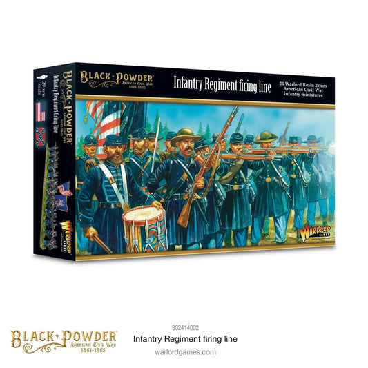 Cipolla Hobbies - Warlord Games - Black Powder: American Civil War Union Infantry (Firing)